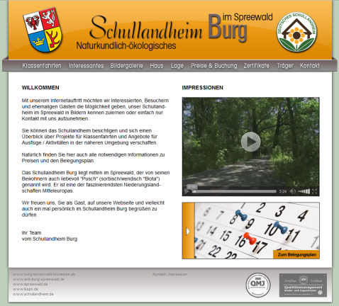 Schullandheim Burg